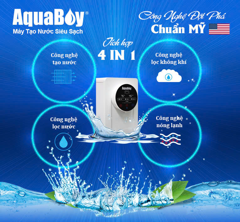 may tao nuoc tu khong khi aquaboy pro II