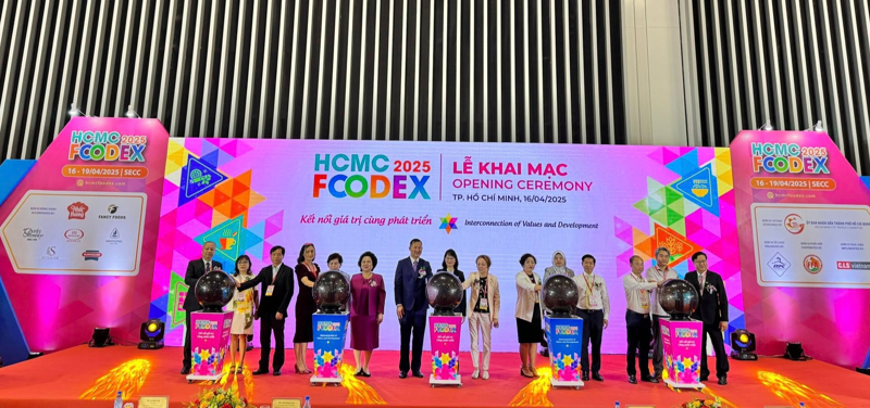 Lễ khai mạc triển lãm HCMC Foodex 2025